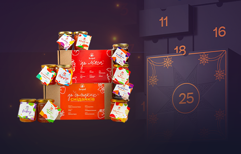 Набір варення та набір соусів